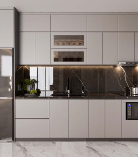 TỦ BẾP GỖ CÔNG NGHIỆP ĐẸP HIỆN ĐẠI 01