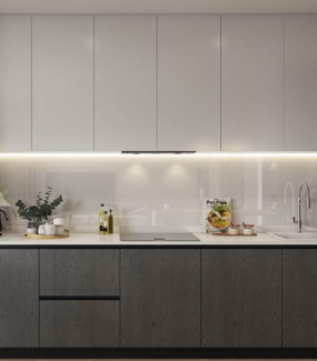 TỦ BẾP GỖ CÔNG NGHIỆP ĐẸP HIỆN ĐẠI 04