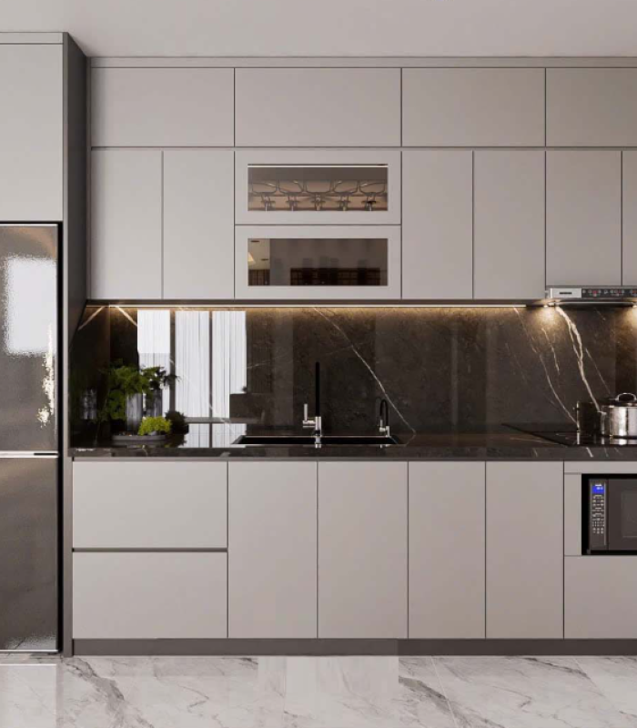 TỦ BẾP GỖ CÔNG NGHIỆP ĐẸP HIỆN ĐẠI 01